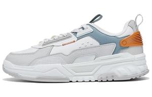 XTEP Низкие противоскользящие износостойкие кроссовки для скейтбординга Hacker Series, мужские, белые, серые, синие