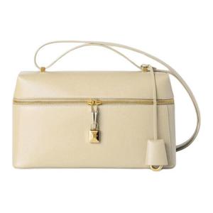 Loro Piana Дополнительная сумка через плечо из коровьей кожи, кроссбоди, женская сумка белого цвета