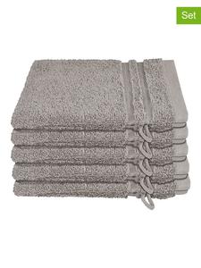 Schiesser Набор из 5 штук: рукавицы для мытья посуды «Милан» светло-серого цвета