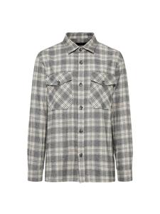 Рубашка на пуговицах классического кроя Mavi, серый