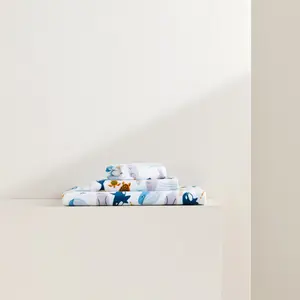 Детское банное полотенце из хлопка 420 гр/м2 Ocean Basics El Corte Inglés, разноцветный