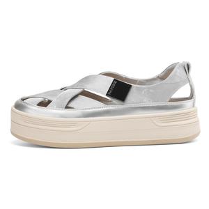 DAPHNE Серебряные римские сандалии для женщин, цвет Silver