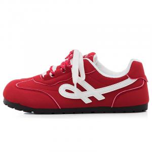 HUANQIU Женские красные низкие повседневные кроссовки для увеличения роста, легкие и дышащие