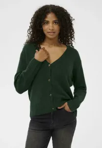 Кардиган kairis с v-образным вырезом кардиган Kaffe, Sycamore Melange