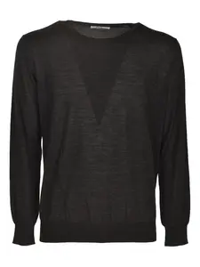 Свитер с круглым вырезом Kangra, черный
