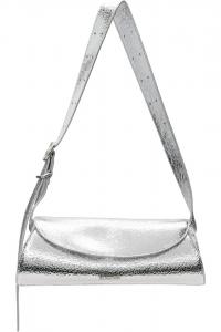 Jil Sander Маленькая серебряная сумка для канноло