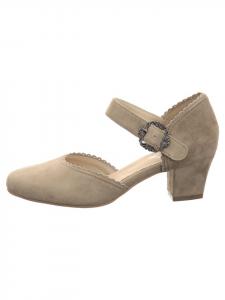 Туфли-лодочки до 45 мм. Женские туфли бежевого цвета. Esgano