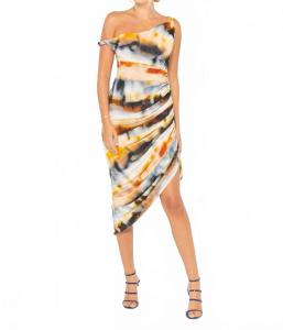 Платье-мини Leah в марокканской пустыне JBQ, Moroccan Desert