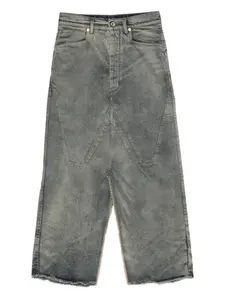 Джинсовая юбка Rick Owens, синий