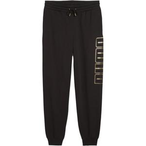 Металлические вязаные спортивные штаны men's PUMA, черный