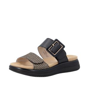 REMONTE Мюли 'D1J61' в черном цвете