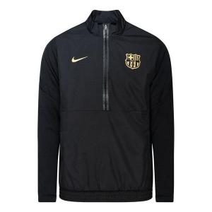 Куртка Nike FC Barcelona half zipped top 'Black', черный