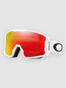 Очки для сноуборда Oakley Line Miner Matte White Goggle, prizm snow torch iridium