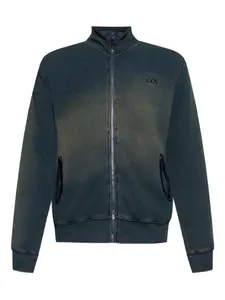 Кардиган фактурной вязки DIESEL, синий