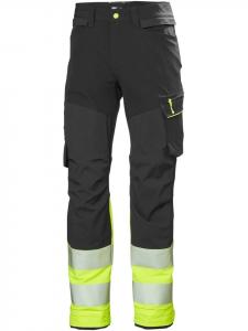 Рабочие брюки "Icu Brz CNCT Pant Cl 1" желтого цвета Helly Hansen