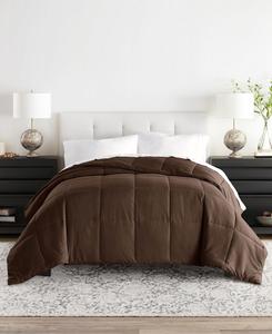 Легкое всесезонное одеяло из искусственного пуха, размер Twin/Twin XL Ienjoy Home, цвет chocolate