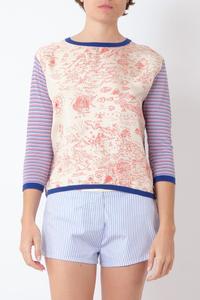 Летний топ In Mix Carte Fuchsia La Prestic Ouiston, Mix Carte Fuchsia