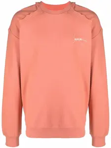 Толстовка Kaput с вышитым логотипом Ader Error, розовый