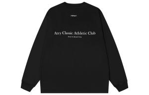 Футболка с надписью «Алфавит» для мужчин Atry, серый/синий