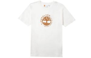 Футболка унисекс винтажная белая Timberland, белый