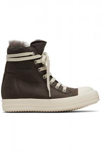 Rick Owens Серые кроссовки Concordian