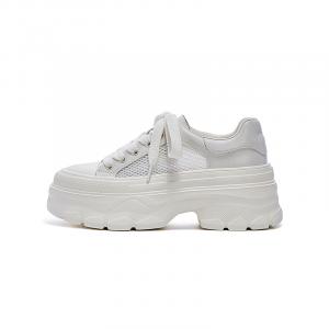 ST&SAT Женские белые кеды низкие, цвет White