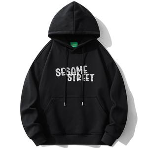 SESAME STREET Толстовка унисекс «УЛИЦА СЕЗАМ», Черный
