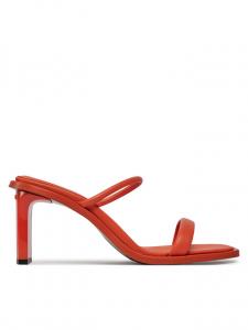Мюли Calvin Klein Padded Curved Stil Slide 70 HW0HW01992, красный