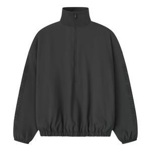 Спортивная куртка Fear of God EssentialsTech из нейлона с половинной молнией, цвет «Железный серый»