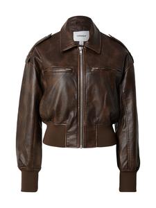 TOPSHOP Межсезонная куртка 'ASTA' в цвете Chocolate