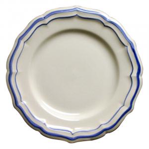 Gien,Filets Bleus Тарелка обеденная,26 см Gien Fayencerie, белый синий