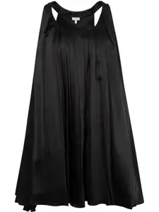 Мини-платье-трапеция LOEWE, черный