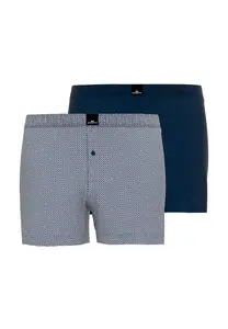 Боксеры GÖTZBURG "Brooklyn" (2 шт.) свободного кроя на каждый день, синий
