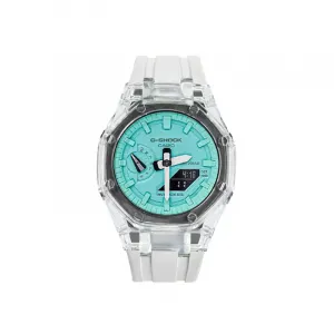 CASIO Часы Retrofit Series с кварцевым механизмом, унисекс, синий циферблат