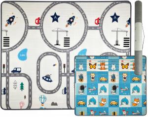 ДВУХСТОРОННИЙ УЧЕБНЫЙ КОВрик ПЕННЫЙ XPE 180x150 iKido