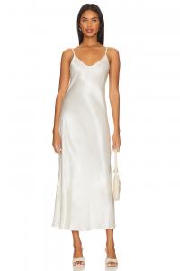 Платье с косой нарезкой Enza Costa, cloud