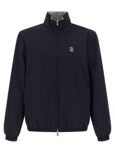 Двусторонняя куртка Brunello Cucinelli, мультиколор