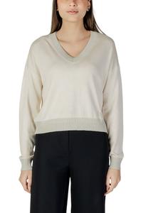 Джемпер Liu Jo с v-образным вырезом, белый