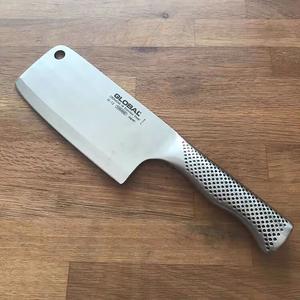 Global Японский нож-тесак из нержавеющей стали для мяса G12