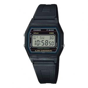 Часы CASIO Quartz Waterproof Sports Unisex Mens Black Digital, черный