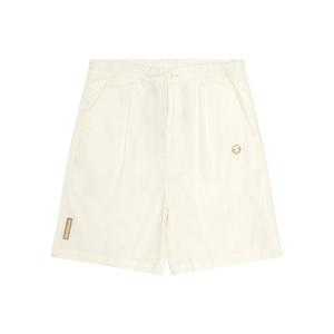 Шорты A Bathing APE с плиссированными деталями и нашивкой с логотипом Aape, белый