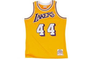 Футболка Mitchell & Ness 'NBA La Lakers 71 Jerry West' Authentic Mitchell Ness, желтый