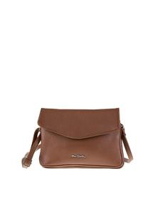 Сумка через плечо коньячного цвета Pierre Cardin
