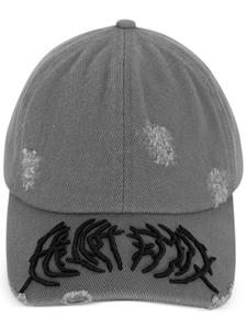 Бейсболка с эффектом потертости HELIOT EMIL, серый