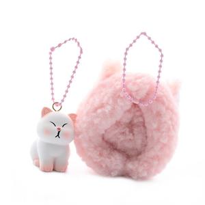 Плюшевый кулон с котятами 7 см A little tide to play