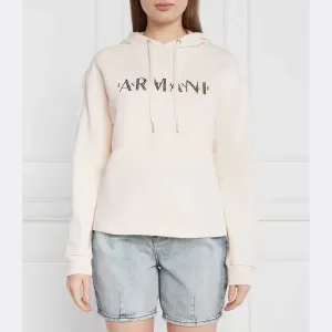 Толстовка обычного кроя Armani Exchange, бежевый