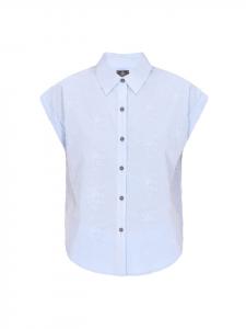 Блузка DreiMaster Maritim, светло-синий