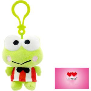 E STRONG x Sanrio Большеглазая лягушка Keroppi Q милые куклы плюшевая кукла высотой 8см E-STRONG