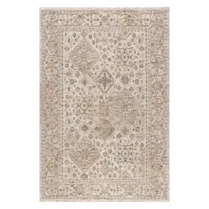 Ковер с медальоном и бахромой Klyah Nuloom, 153x244 см