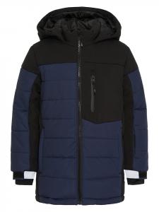 Стеганая куртка Адин темно-синего цвета HULABALU